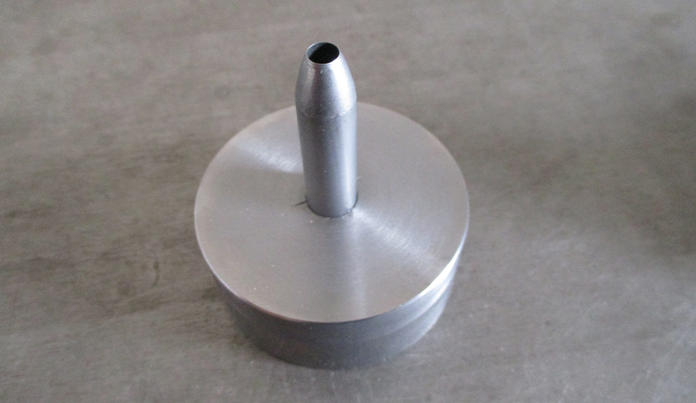 machined from solid steel die